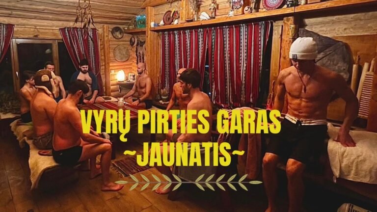 Vyrų pirties garas ~Jaunatis~